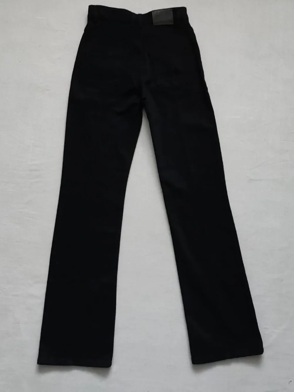 Zadig & Voltaire Eyes Denim Eco Flare Jeans Black Size 26 Cargo Pockets NWT - Picture 12 of 16